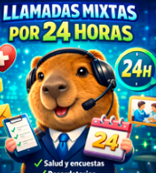 SPAM LLAMADAS MIXTAS x 24 HORAS