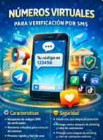 📲 Números Virtuales para Verificación