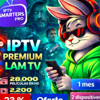 IPTV 2 DISPOSITIVOS X 1 MES