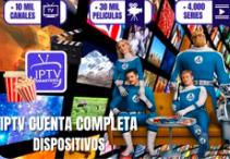 IPTV CUENTA COMPLETA 5 DISPOSITIVOS