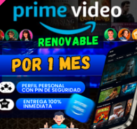 Prime Video por 1 mes renovable