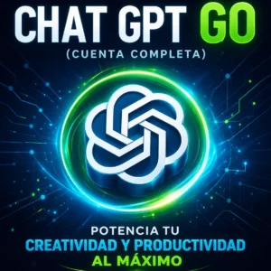 CHATGPT Go Cuenta completa